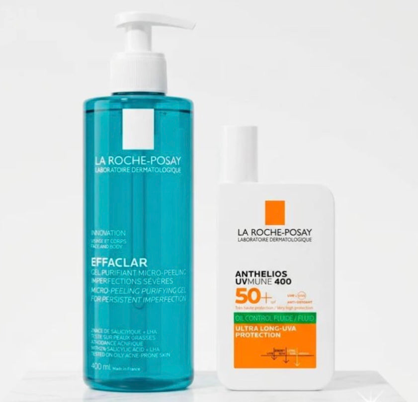 🎀 KIT JABÓN + BLOQUEADOR LA ROCHE-POSAY para las girls que quieren cuidar su piel todos los días. ✨