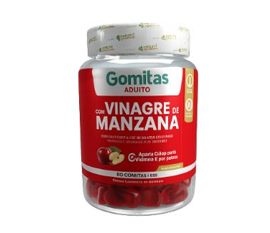 Gomas de vinagre de  manzana  | Adiós Inflamación