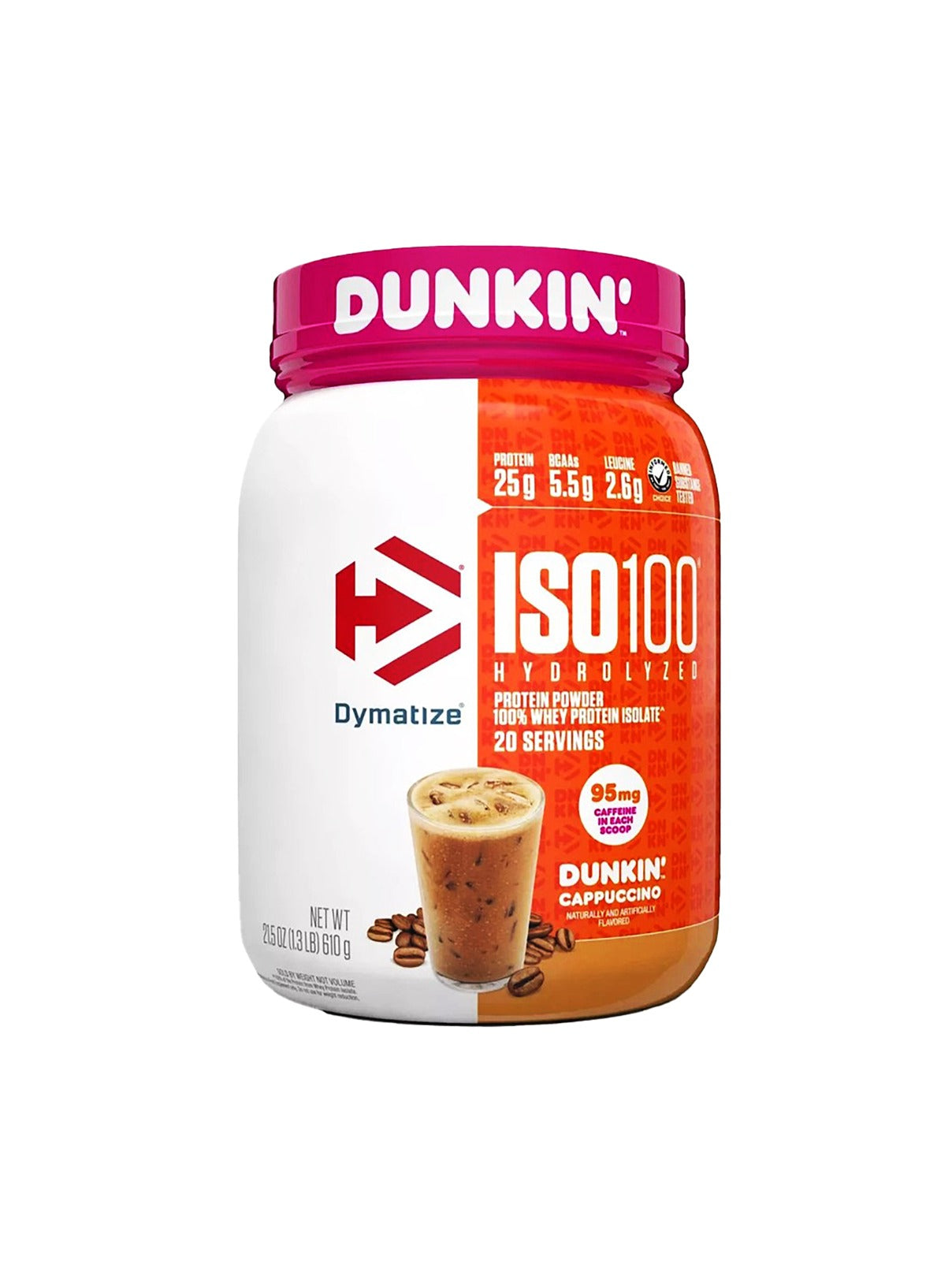 ISO100 Dunkin, Proteína + Café en Uno