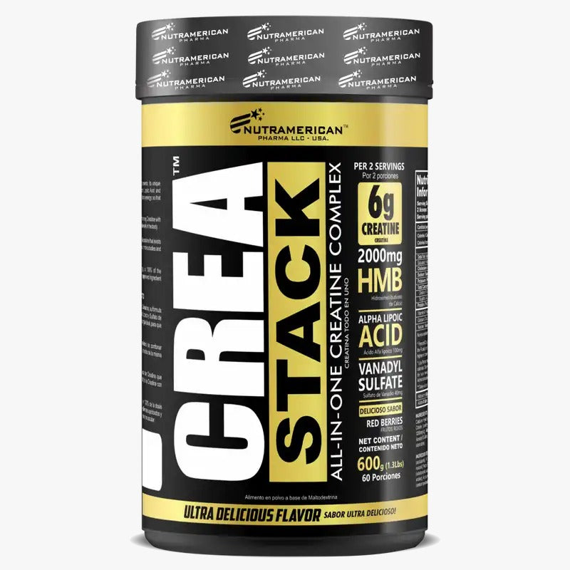 Crea Stack – Creatina + HMB + Potenciadores
