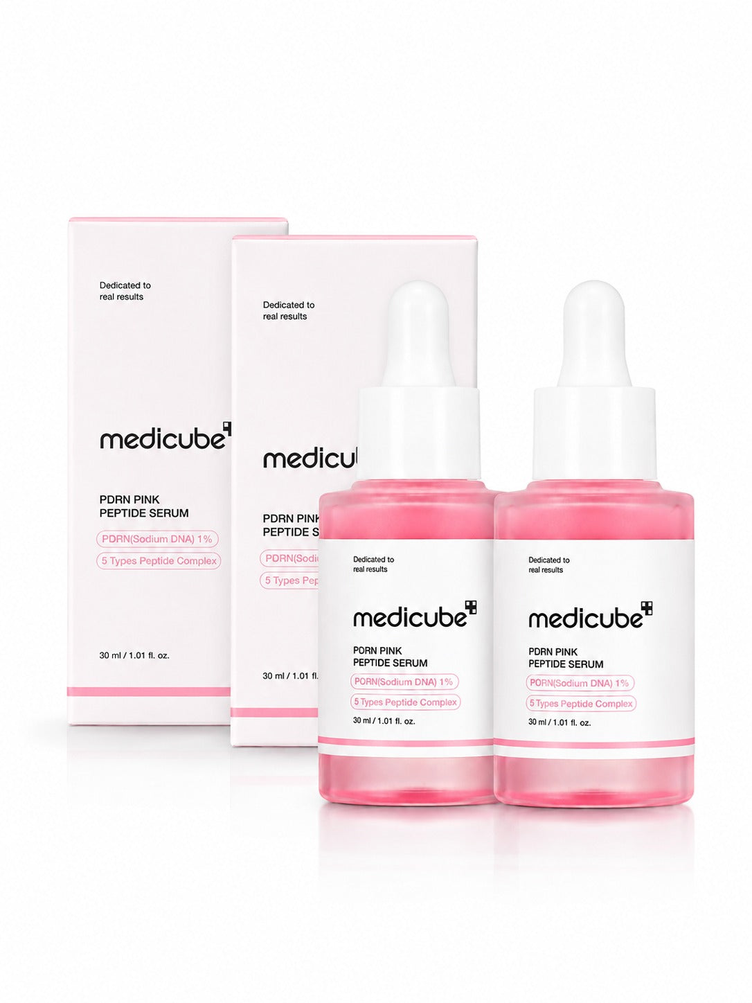 🎀MEDICUBE SERUM X 2  PDRN PINK PEPTIDES